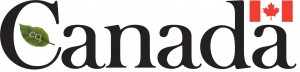 Canadian Federal Government Logo with CO2 Green Leaf